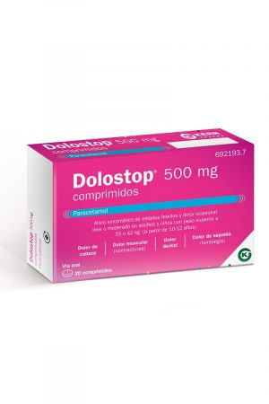 DOLOSTOP 500 MG 20 COMP