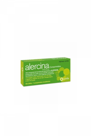 ALERCINA 10 MG 7 COMPRIMIDOS RECUBIERTOS