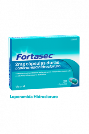 Fortasec 20 Cápsulas 2mg