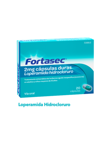 Fortasec 20 Cápsulas 2mg