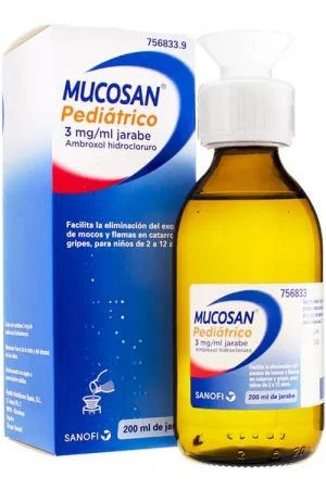 Mucosan Pediátrico 3 mg/ml Jarabe, 200 ml
