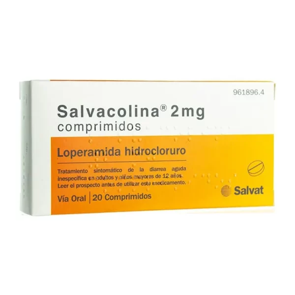 Salvacolina 2 mg, 20 Comprimidos